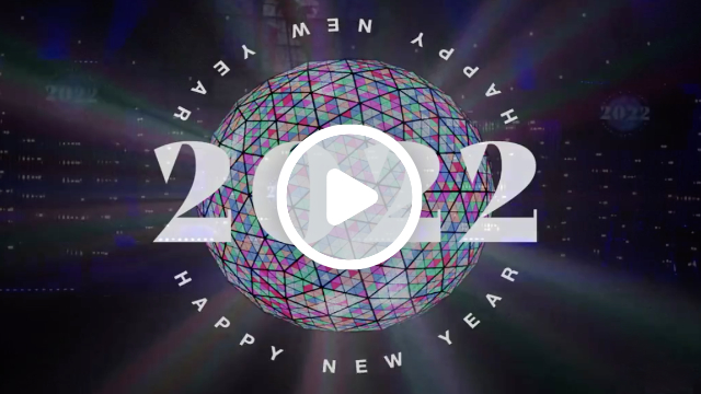 Happy New Year 2022 Video Splash