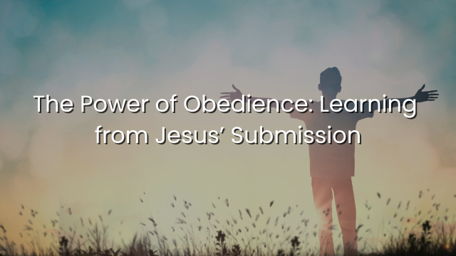 obedience