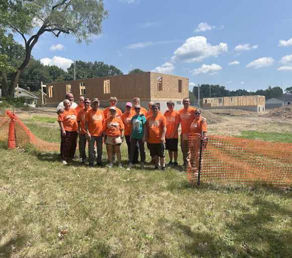 Lakeview Christian Church helping out with Habitat for Humanity