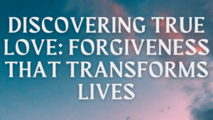 forgiveness