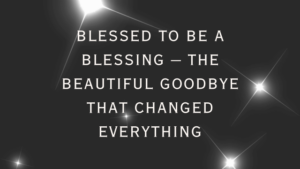 blessing