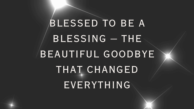 blessing