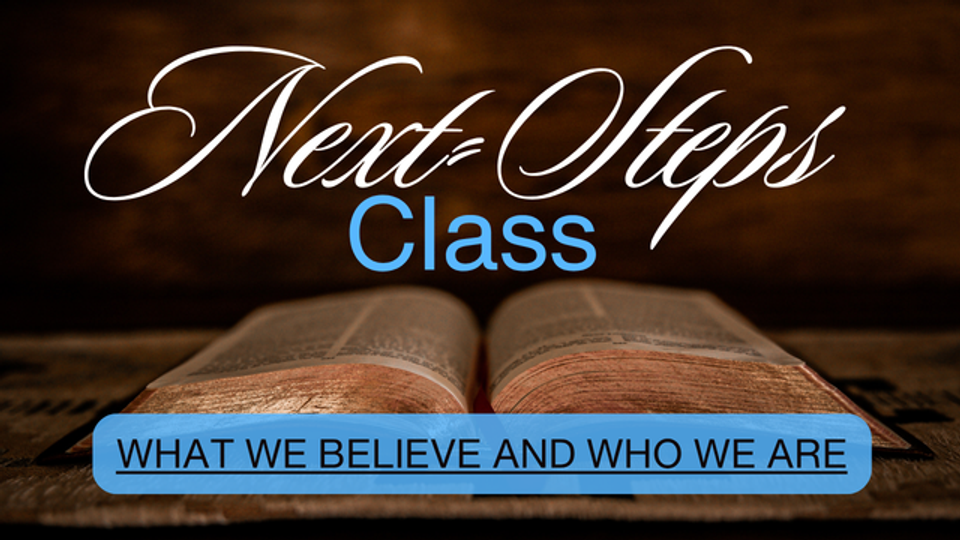 Next Steps Class